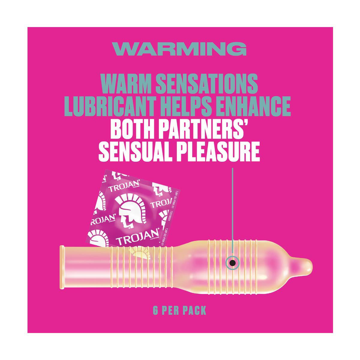 Trojan Pleasure Variety Pack Lubricated Condoms, 12 ct