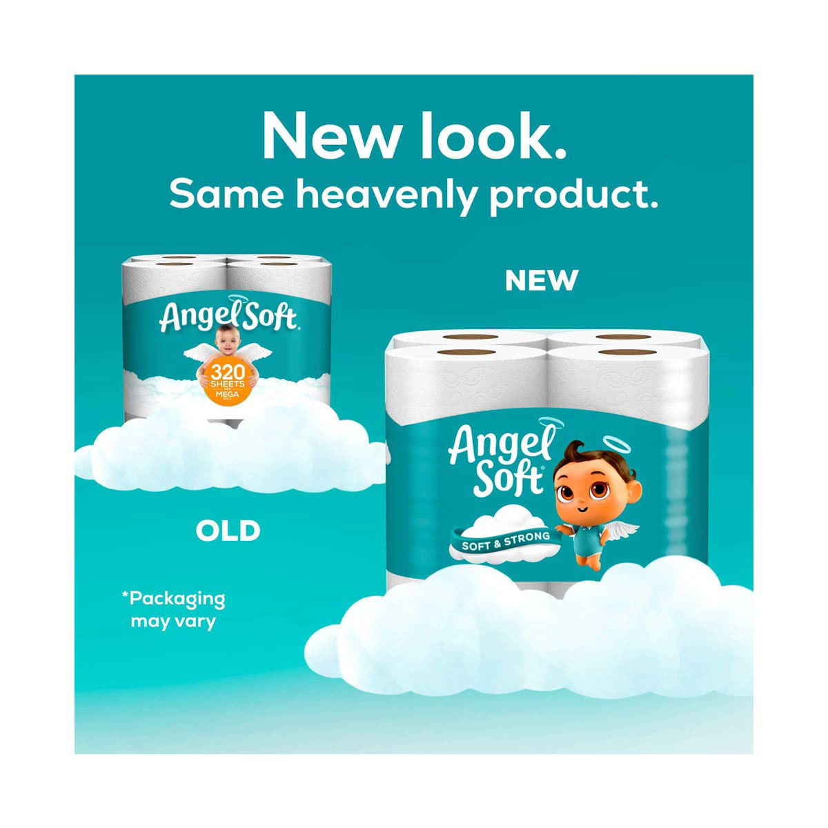 Angel Soft Toilet Paper Mega Rolls, 16 ct