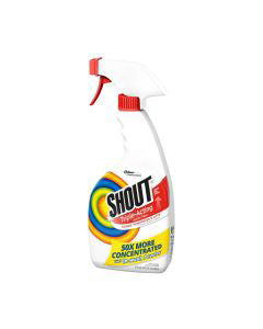 Shout Active Enzyme Laundry Stain Remover Pre-Wash Spray, Triple-Acting Formula, 22 oz