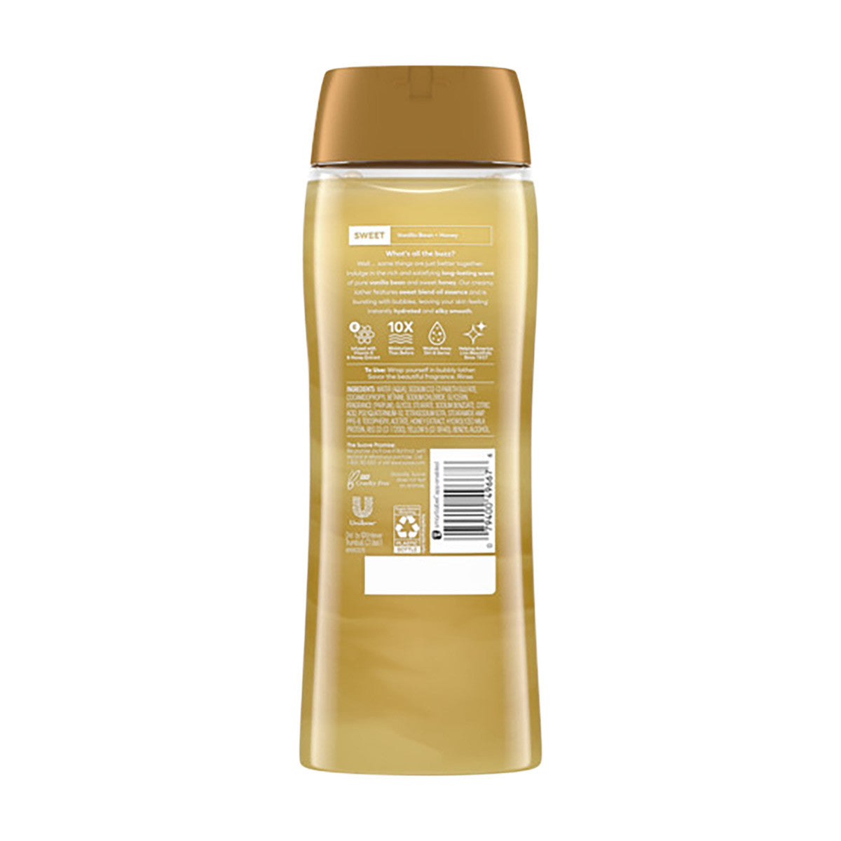 Suave Essentials Body Wash, Milk & Honey, 18 fl oz