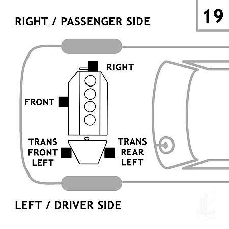 Torque Strut Motor Mount: Front Left, Front Right, Front, 1 Piece