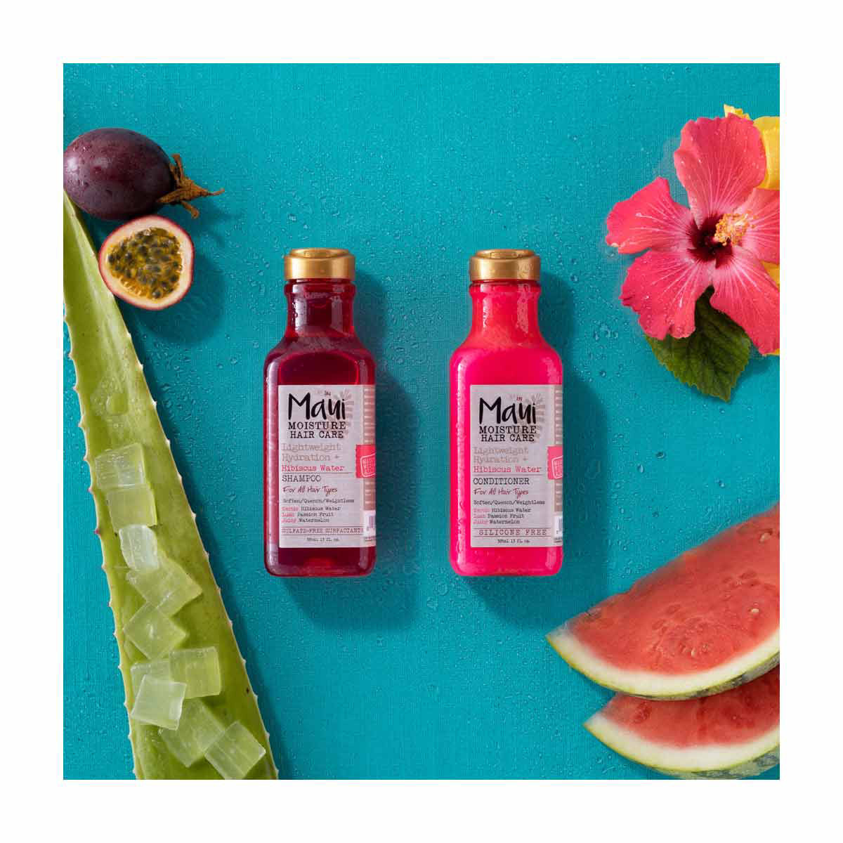 Maui Moisture Hair Care Lightweight Hydration + Hibiscus Water Conditioner, 13 fl oz