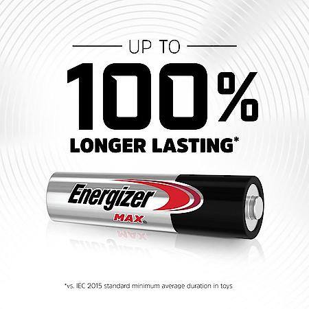 MAX AAA Batteries (16 Pack), Triple A Alkaline Batteries