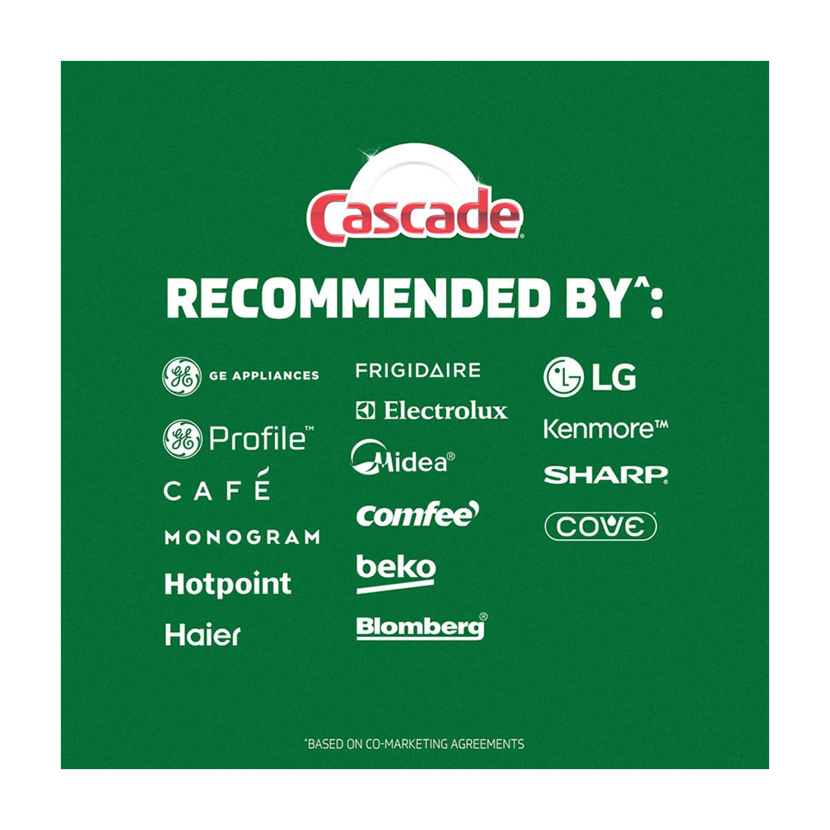 Cascade Platinum Plus ActionPacs Dishwasher Detergent, Fresh Scent, 62 ct