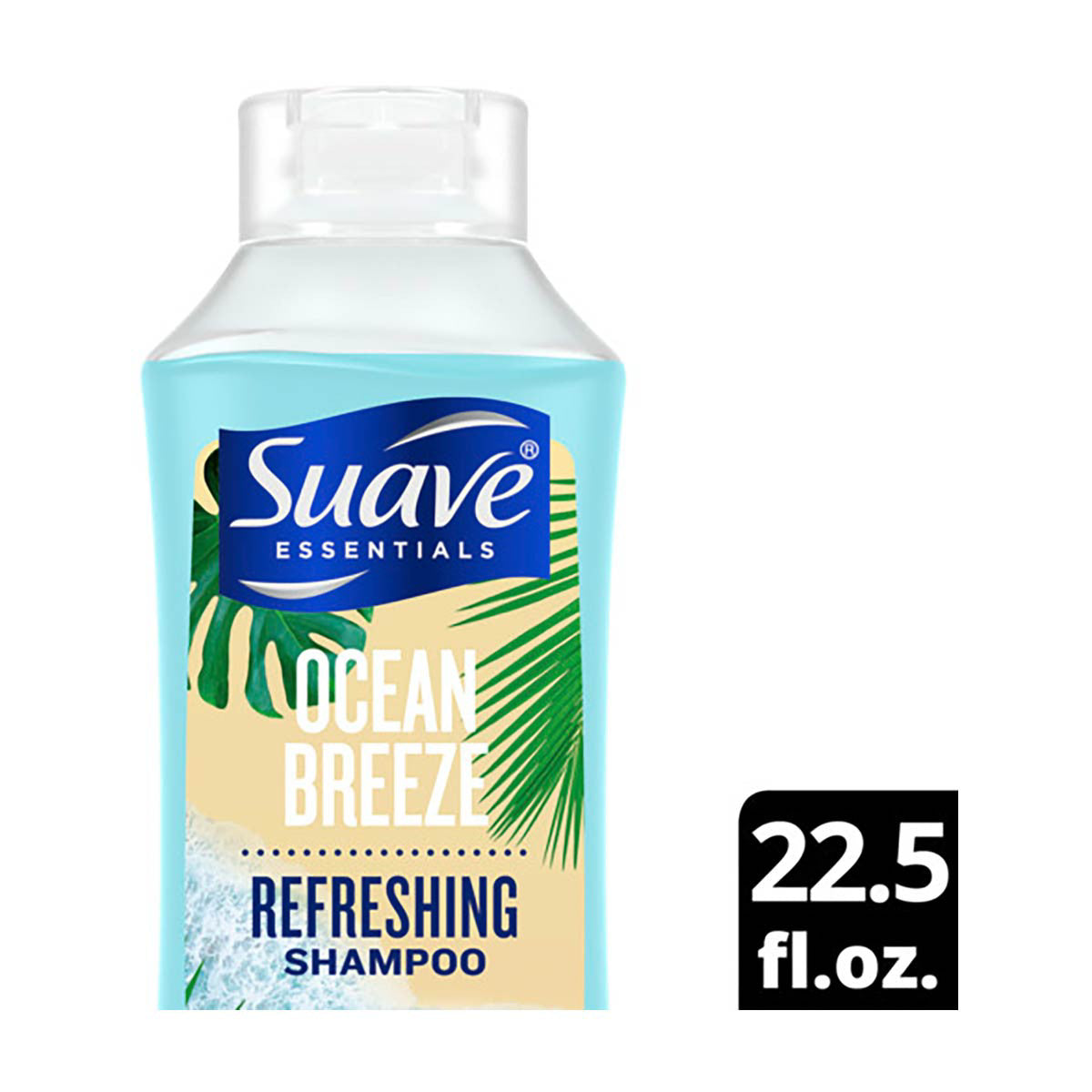 Suave Essentials Ocean Breeze Refreshing Shampoo, 22.5 fl oz