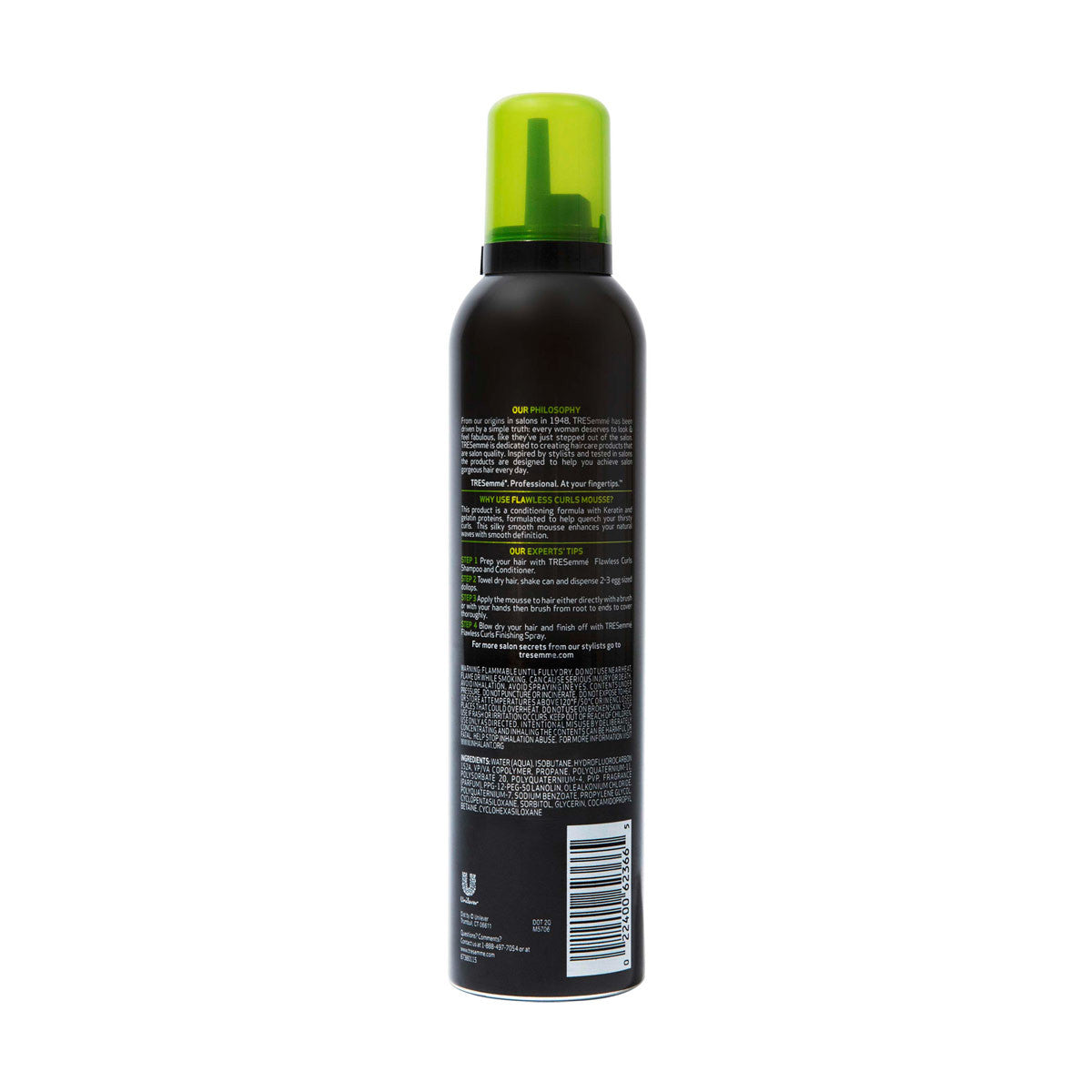 TREsemme Flawless Curls Extra Hold Curl Care Mousse, 10.5 oz