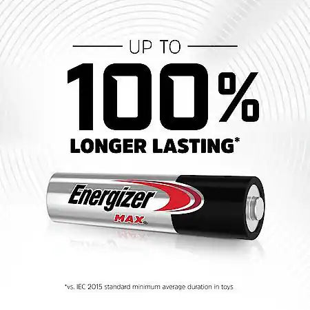 MAX AAA Batteries (4 Pack), Triple A Alkaline Batteries