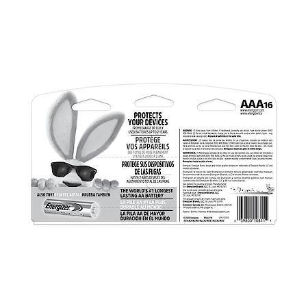 MAX AAA Batteries (16 Pack), Triple A Alkaline Batteries