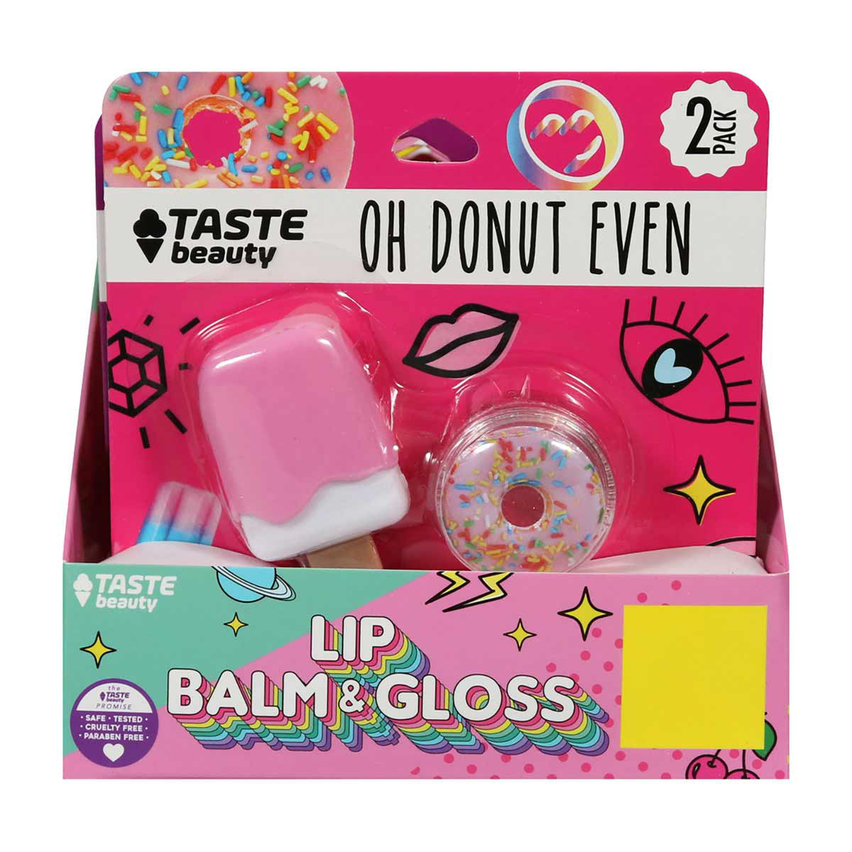Taste Beauty Lip Balm, 2 ct - Assorted