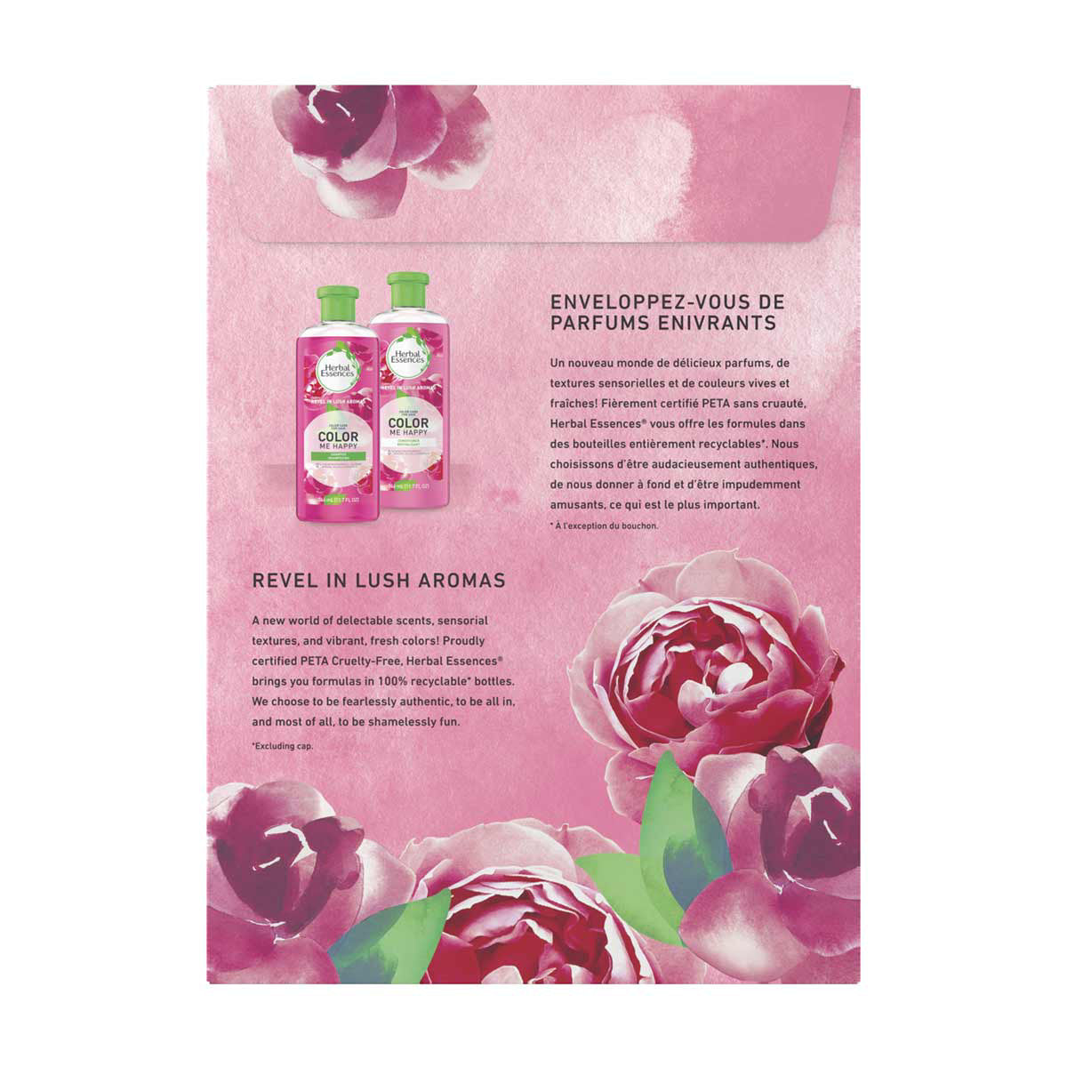 Herbal Essences Color Me Happy Shampoo & Conditioner Set, 11.7 fl oz bottles, 2 ct