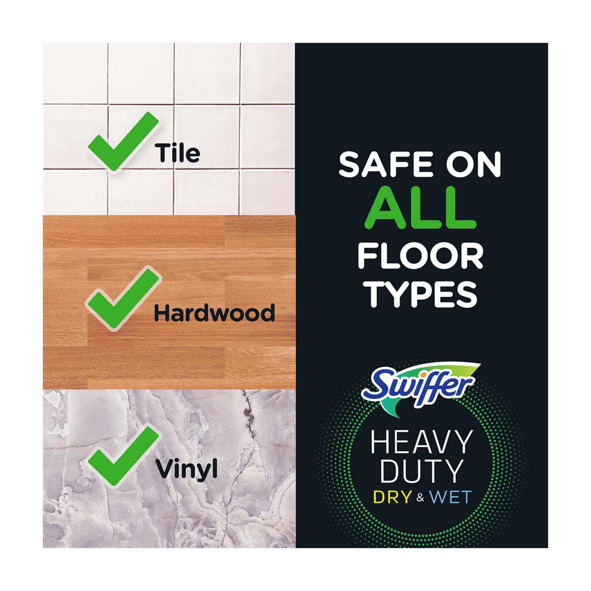 Swiffer Sweeper Heavy Duty Wet Mopping Cloths, Lavender Scent, 20 ct