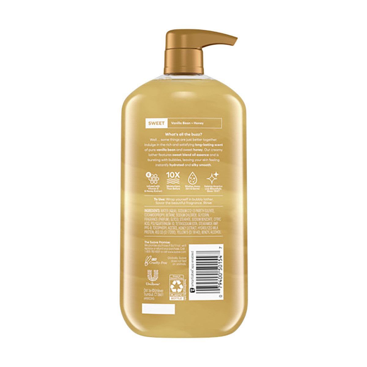 Suave Essentials Body Wash, Milk & Honey, 30 fl oz