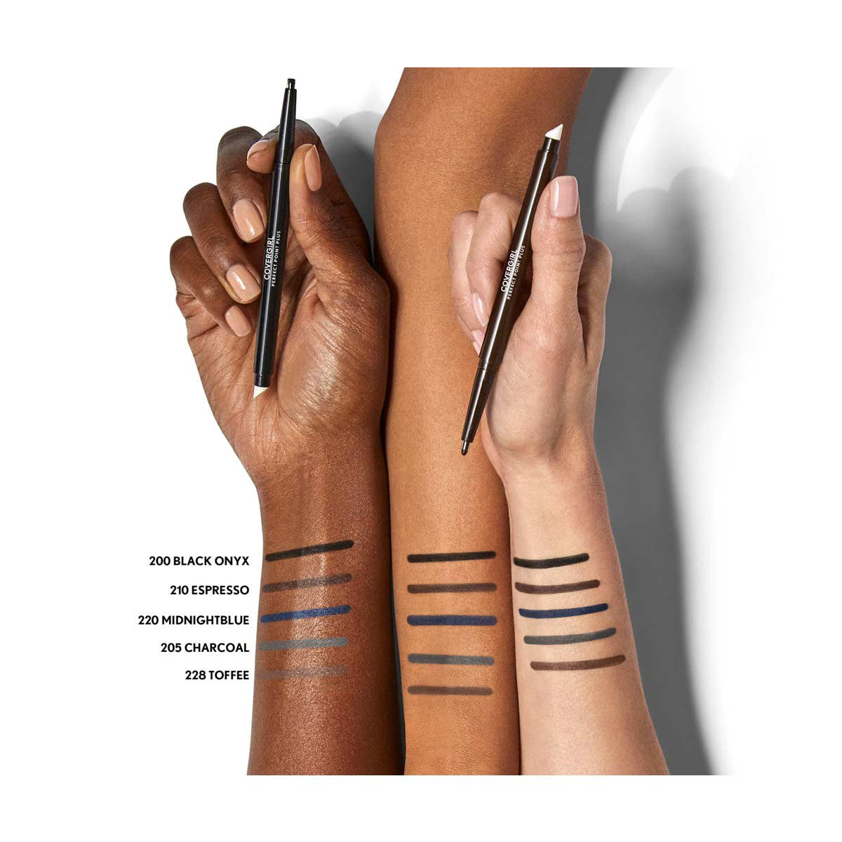 CoverGirl Perfect Point Plus Eye Liner Pencil, 200 Black Onyx, 1 ct