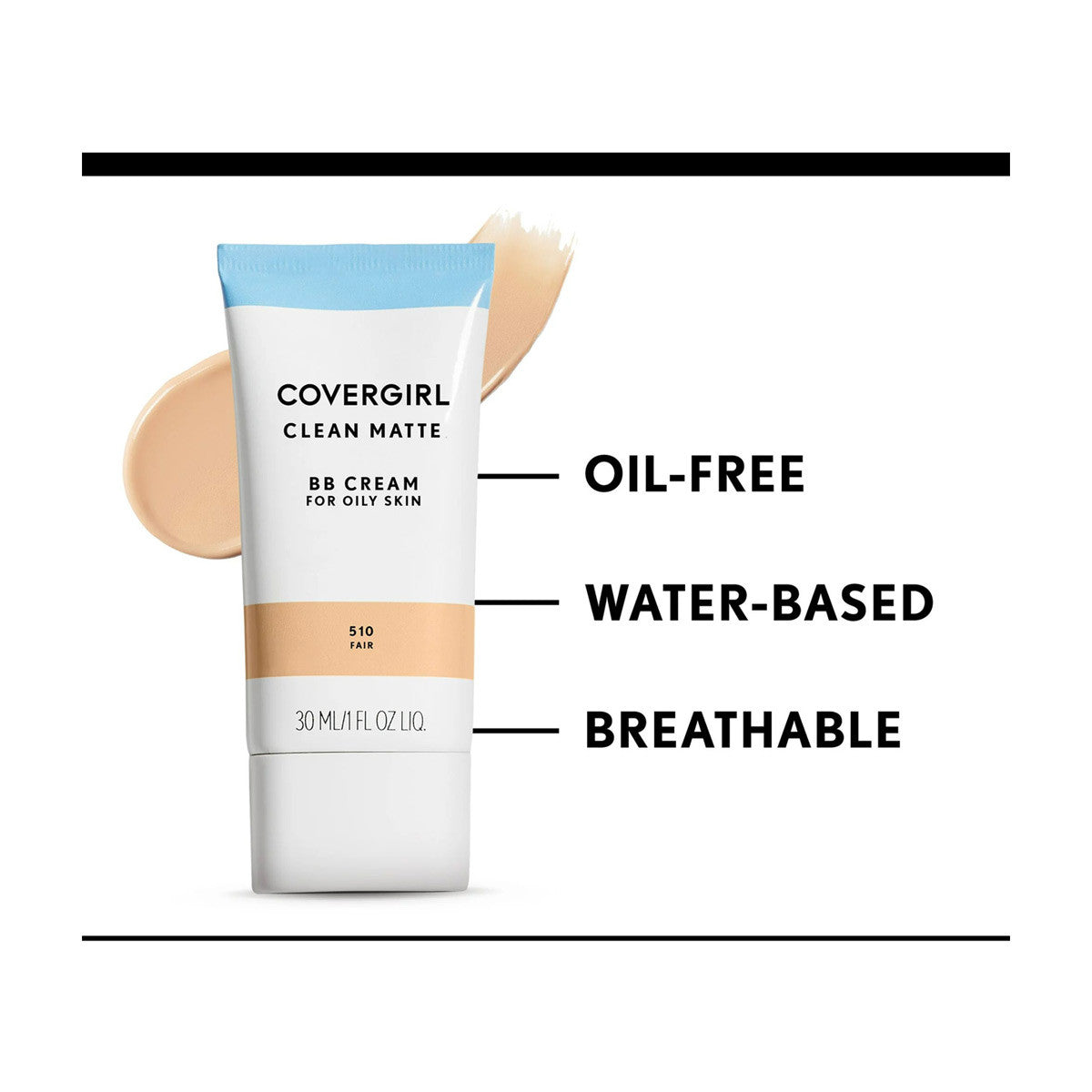 CoverGirl Clean Matte BB Cream, 540 Medium, 1 fl oz
