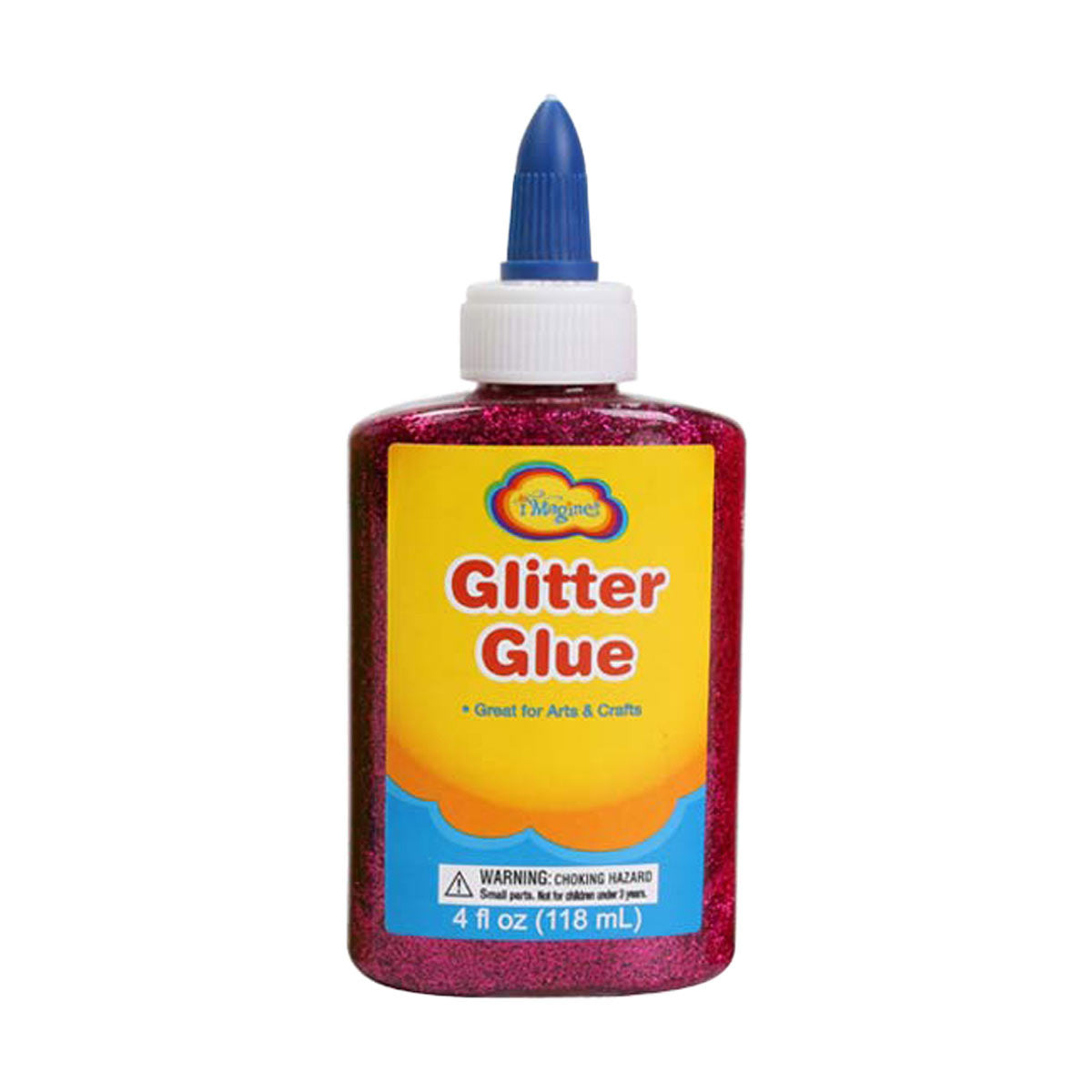 Imagine Glitter Glue, 4 oz - Assorted