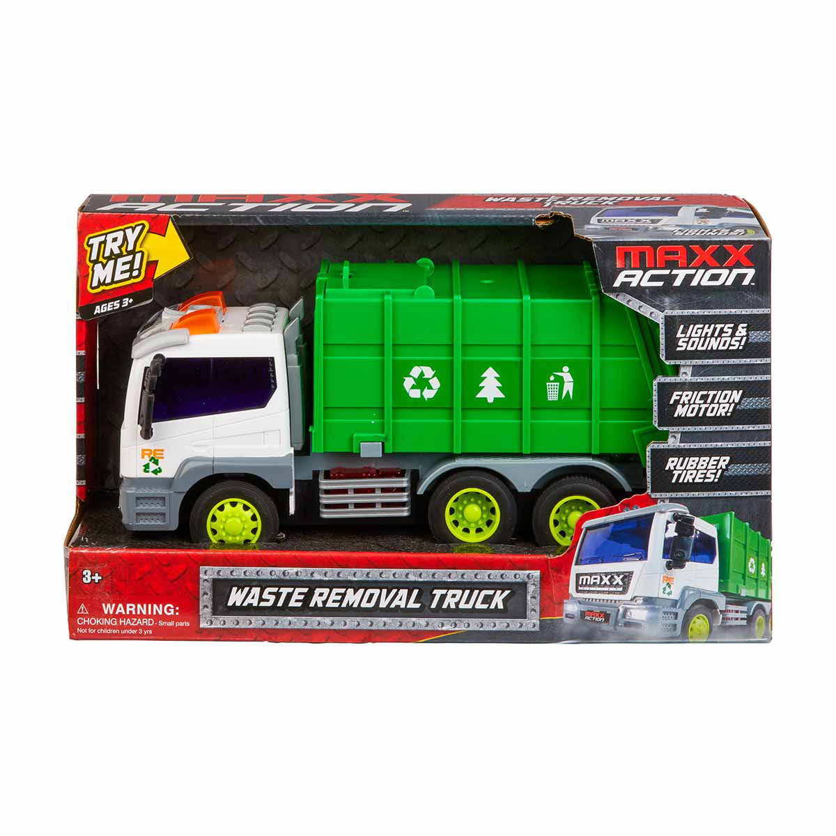 Maxx Action Lights & Sounds Emergency Vehicles, Assorted
