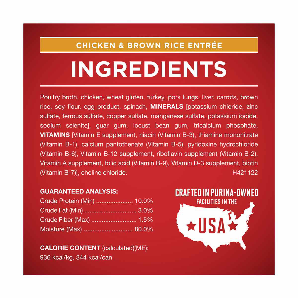 Purina ONE Tender Cuts in Gravy Chicken and Brown Rice, and Beef and Barley Entrees Wet Dog Food Variety Pack, 13 oz cans - 6 ct