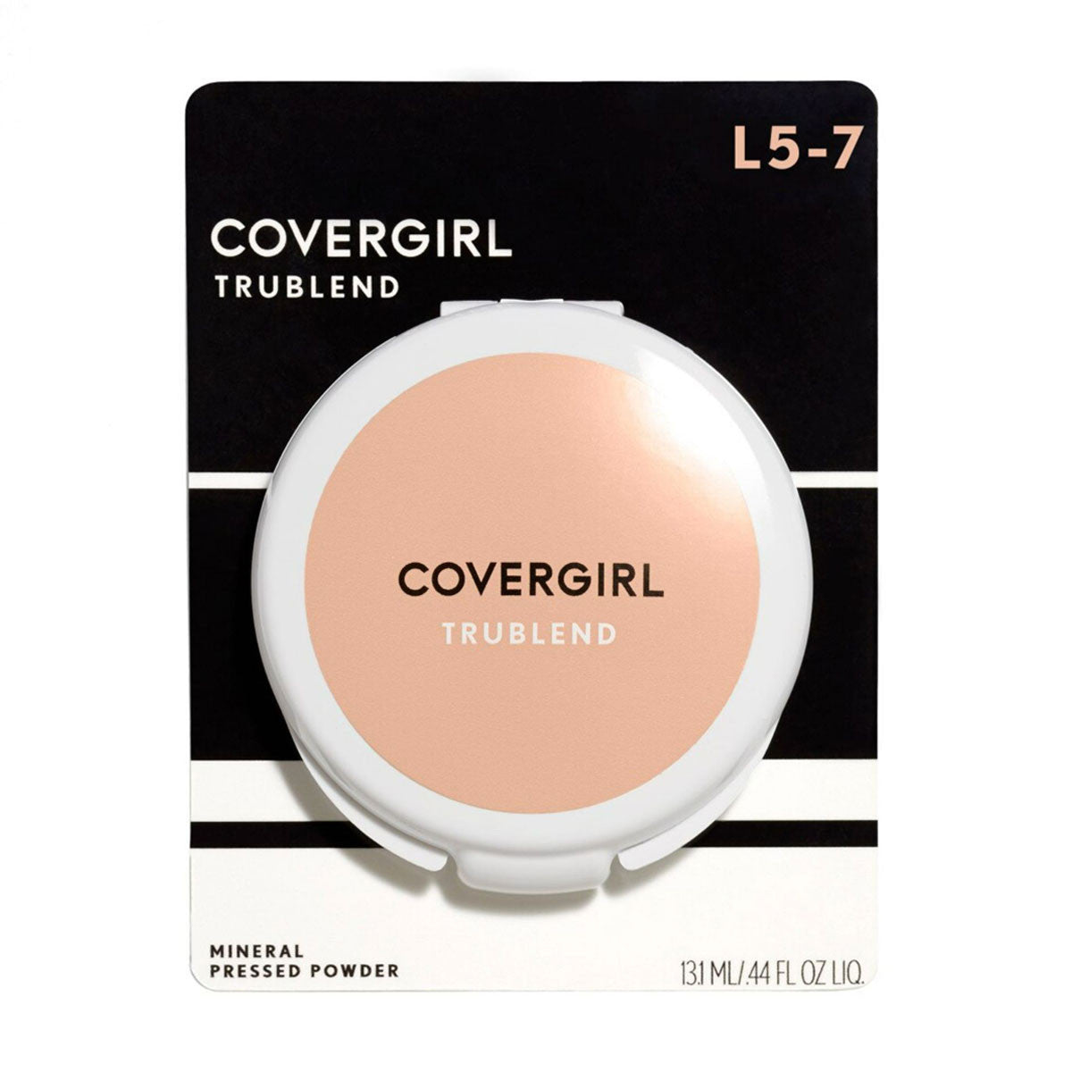 CoverGirl TruBlend Mineral Pressed Powder, L5-7 Translucent Light, 0.44 fl oz