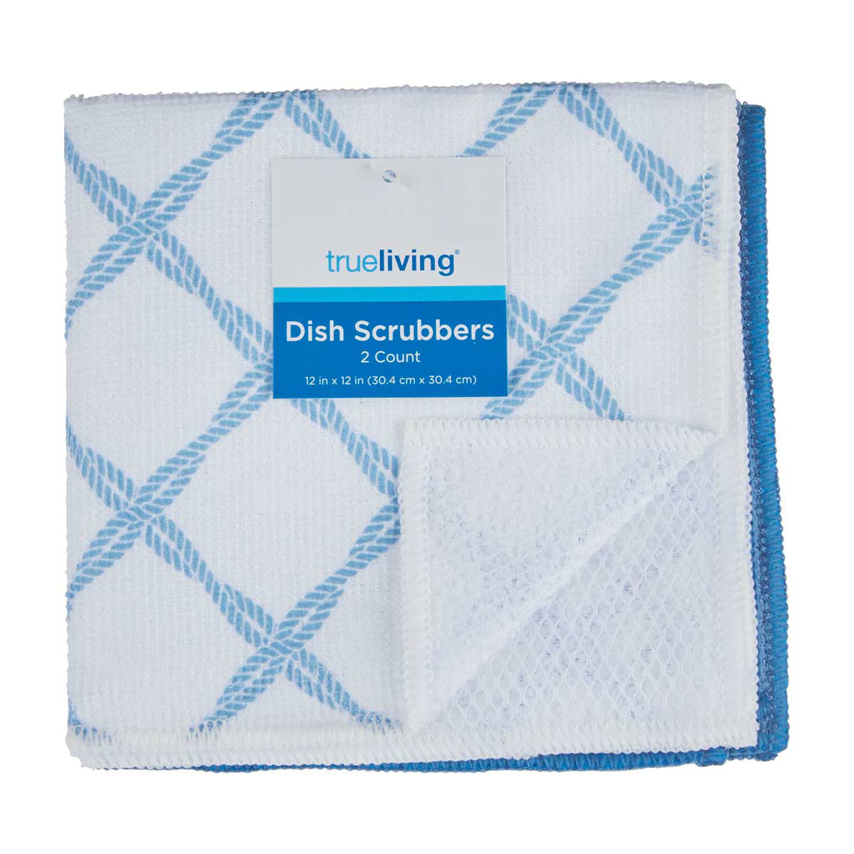 True Living Dish Scrubbers, 2 ct, Assorted