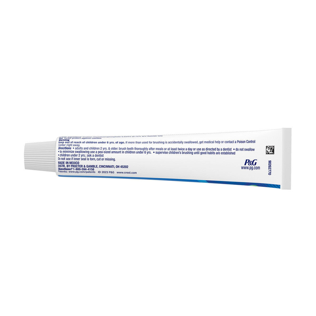 Crest Advanced Kid's Fluoride Toothpaste, Bubblegum Flavor, 2.9 oz