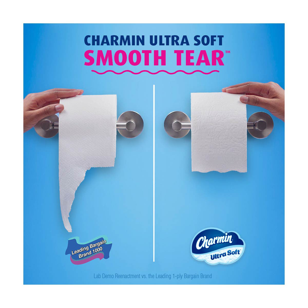 Charmin Ultra Soft Toilet Paper, Mega Plus Rolls, 6 ct