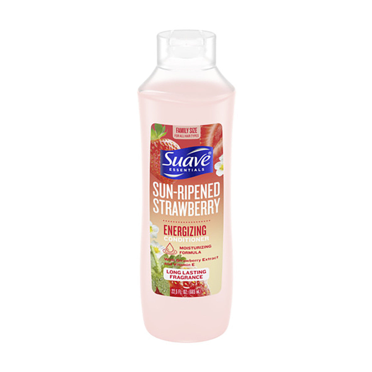 Suave Essentials Strawberry Energizing Conditioner, 22.5 fl oz