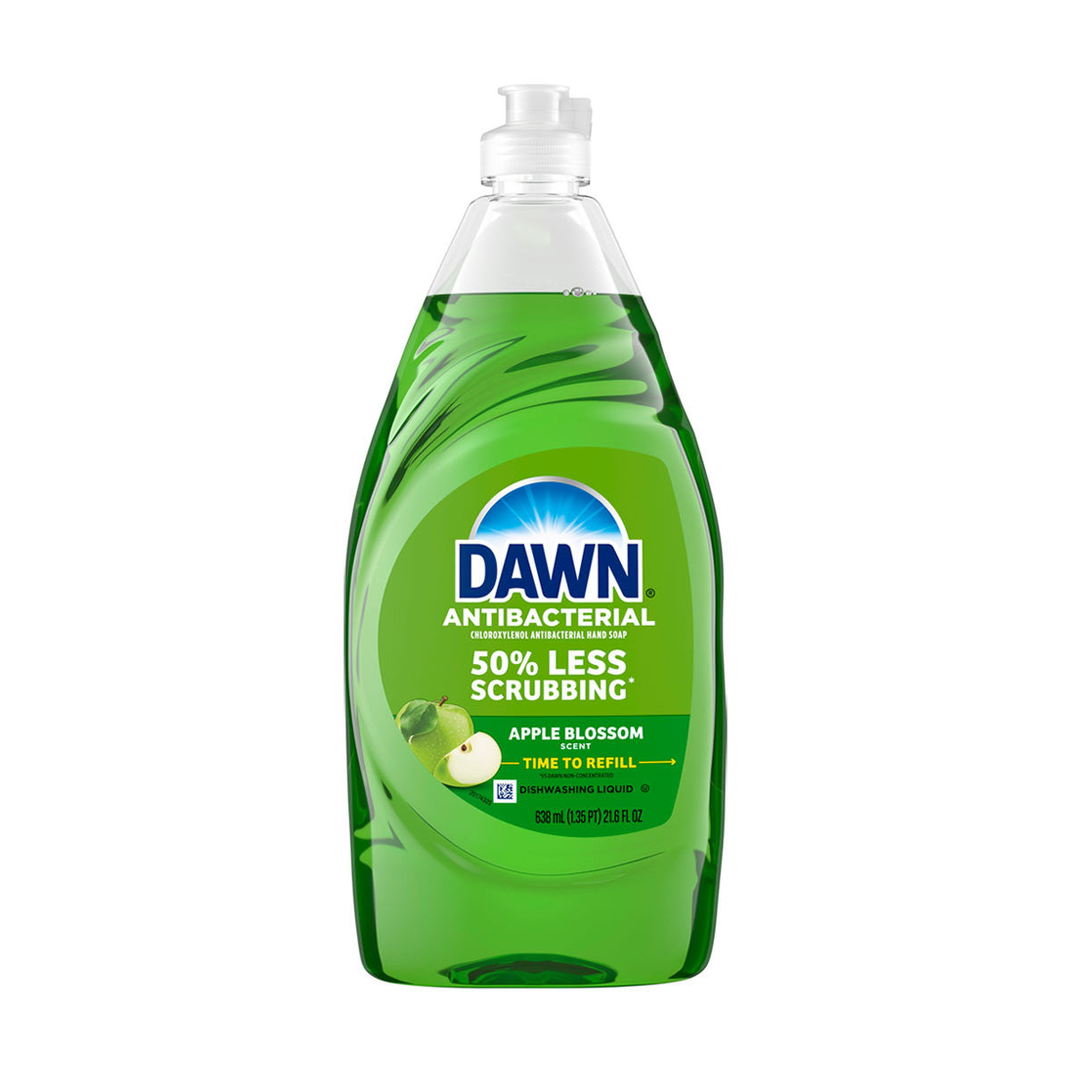Dawn Ultra Anti-Bacterial Hand Soap, Apple Blossom, 21.6 Fl Oz