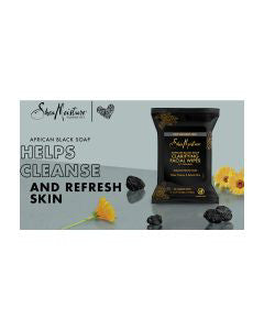 SheaMoisture African Black Soap Clarifying Facial Wipes 30ct