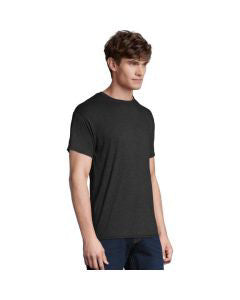 Hanes Men's Wicking Short Sleeve Black T-Shirt, M