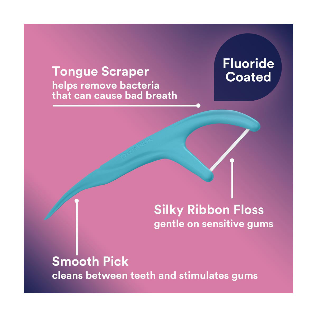 DenTek Sensitive Gums Floss Picks, 75 ct