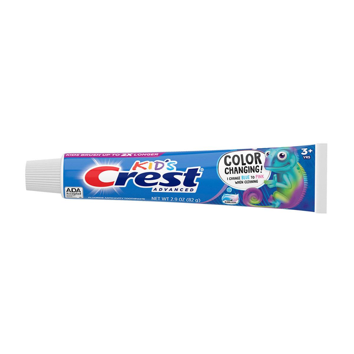 Crest Advanced Kid's Fluoride Toothpaste, Bubblegum Flavor, 2.9 oz