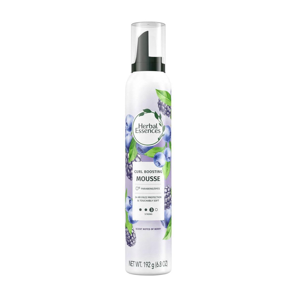 Herbal Essences Curl Boosting Mousse, Berry Scent, 6.8 oz