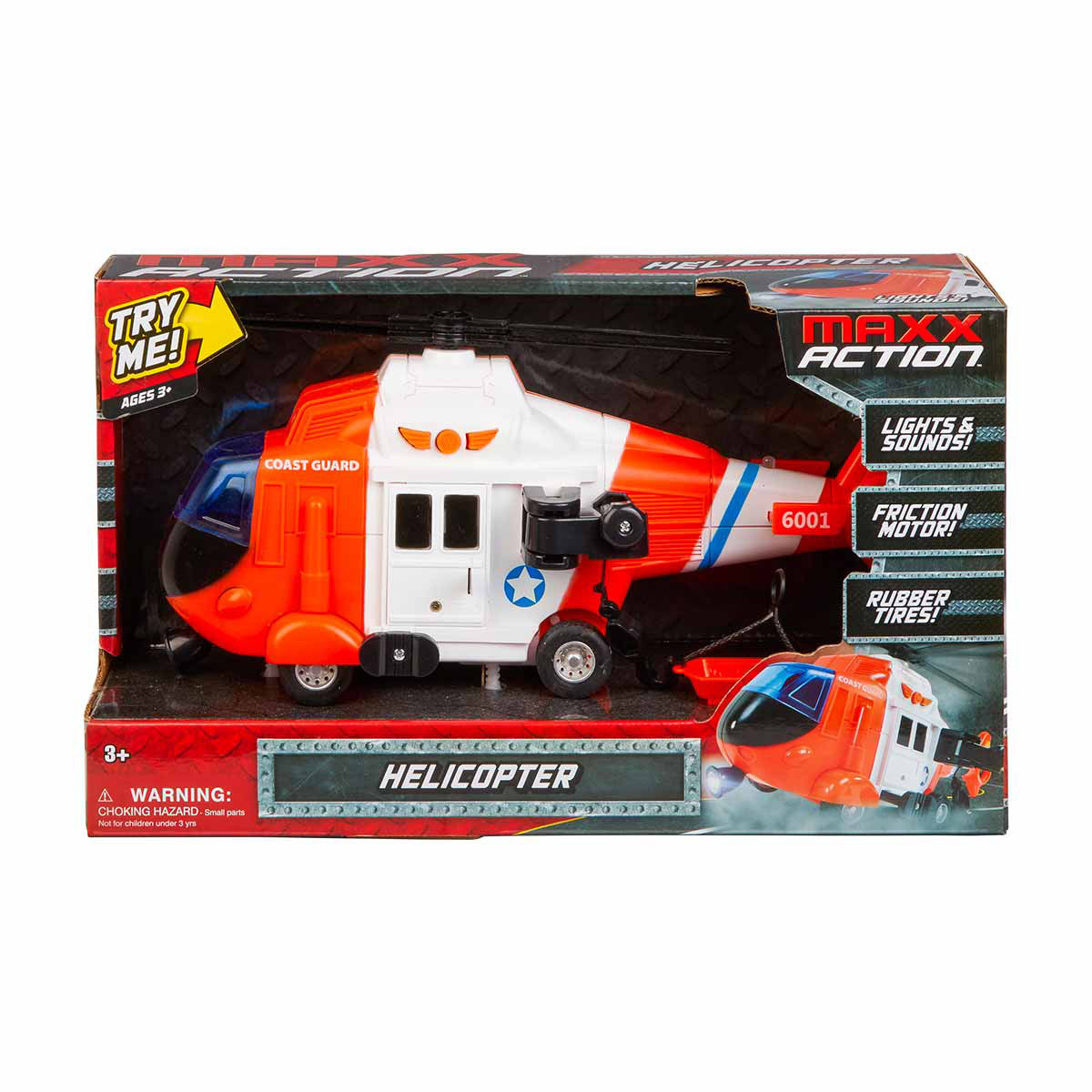 Maxx Action Lights & Sounds Emergency Vehicles, Assorted