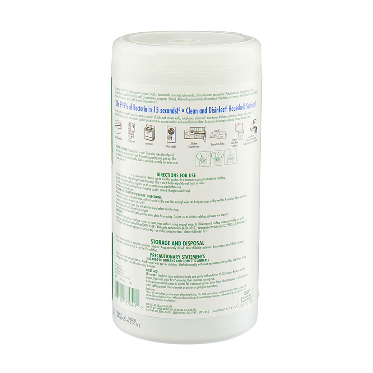 TrueLiving Disinfectant Wipes, Fresh Scent, 75 ct