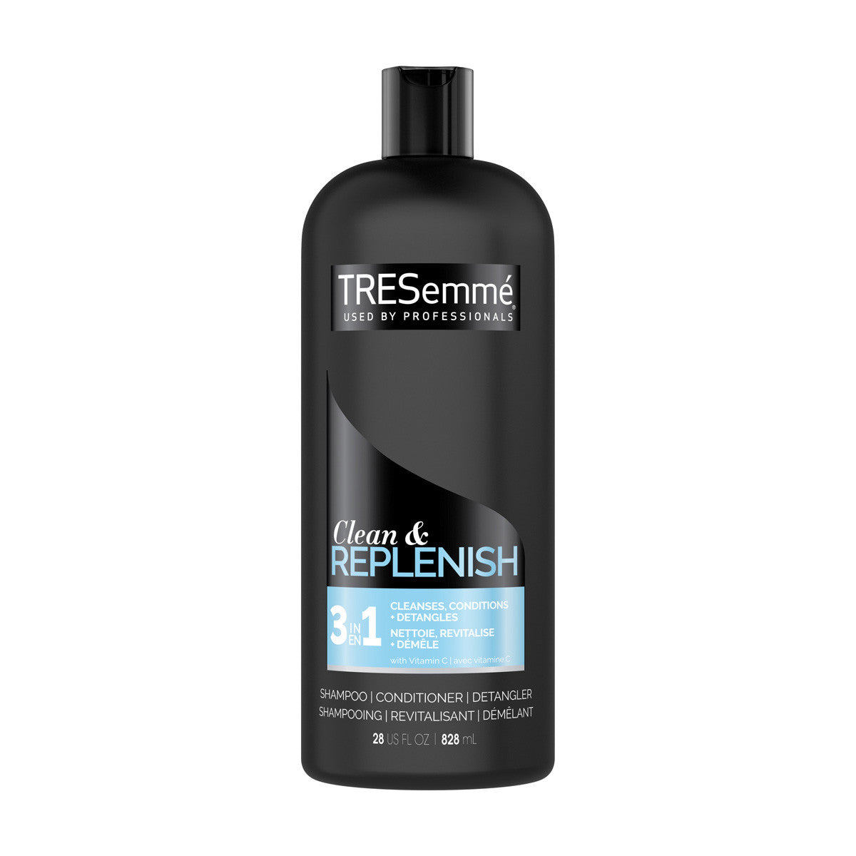 TRESemmé Clean & Replenish 3-in-1 Shampoo, Conditioner & Detangler, 28 fl oz