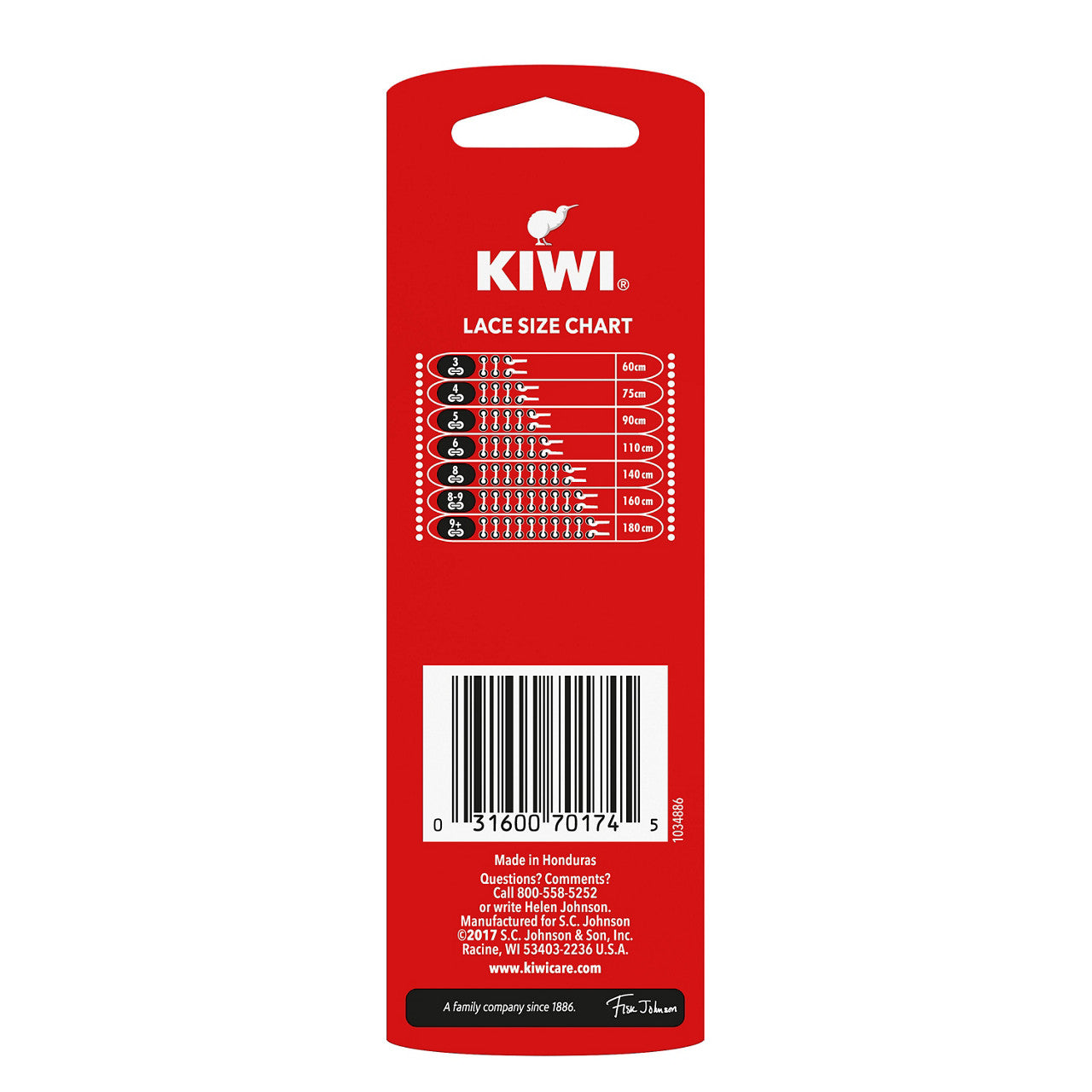 KIWI Flat Laces, Neon Pink, 45", 1 pair