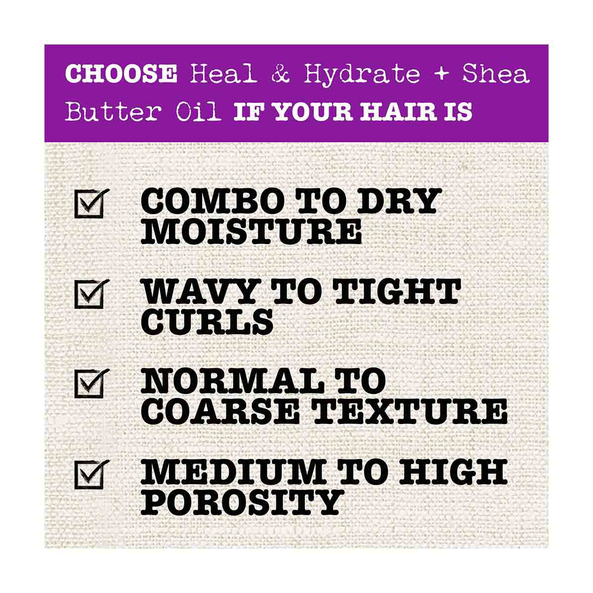 Maui Moisture Hair Care Heal & Hydrate + Shea Butter Conditioner, 13 fl oz