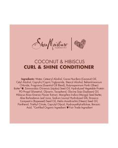 SheaMoisture Coconut & Hibiscus Curl & Shine Conditioner, 13 oz