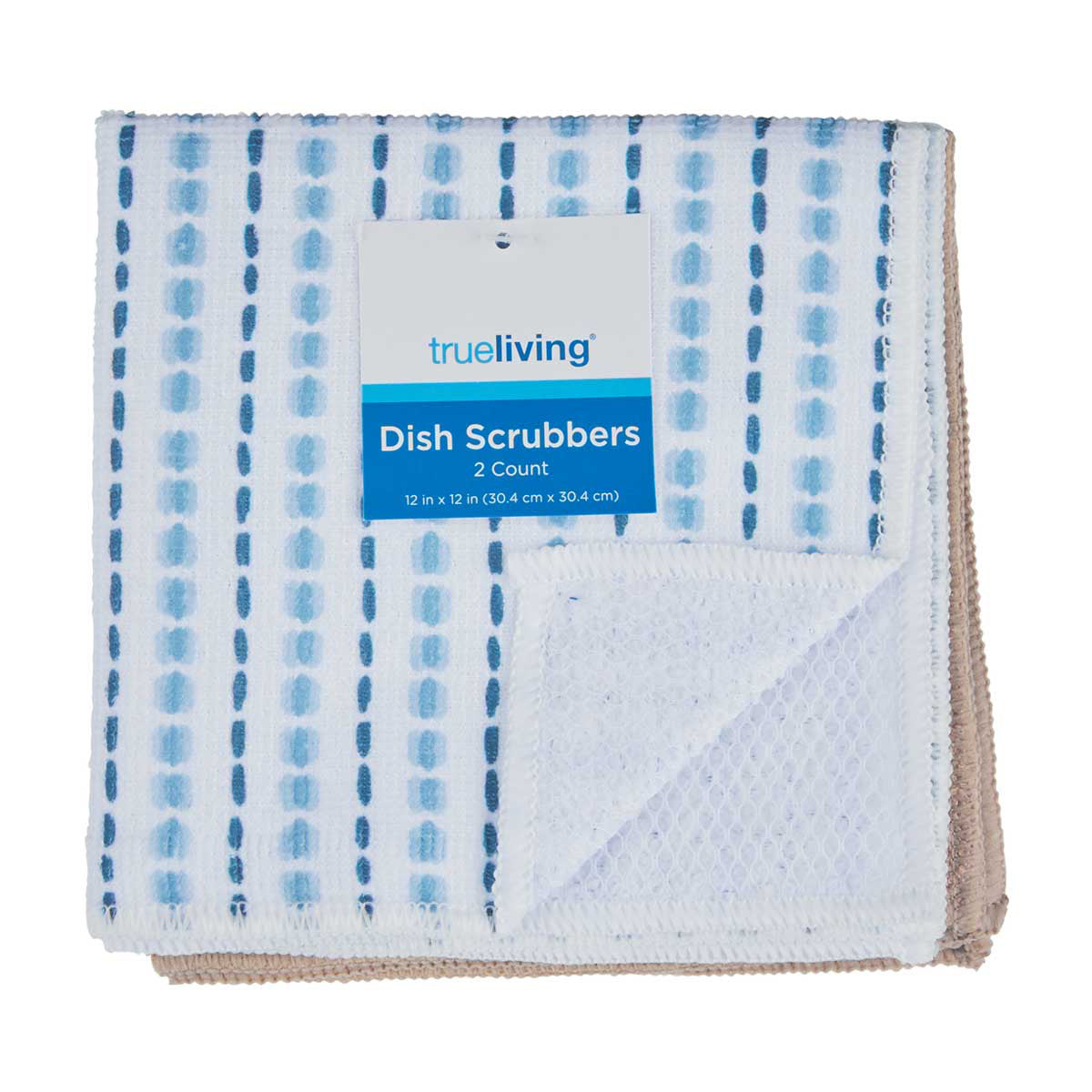 True Living Dish Scrubbers, 2 ct, Assorted