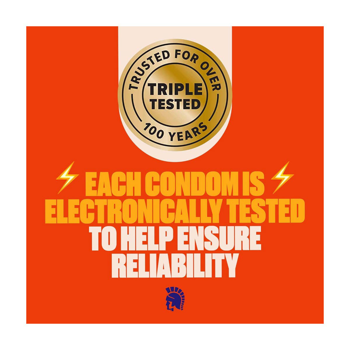 Trojan Ultra Ribbed Condoms, Lubricated Latex Condoms for Enhanced Stimulation, 3 ct