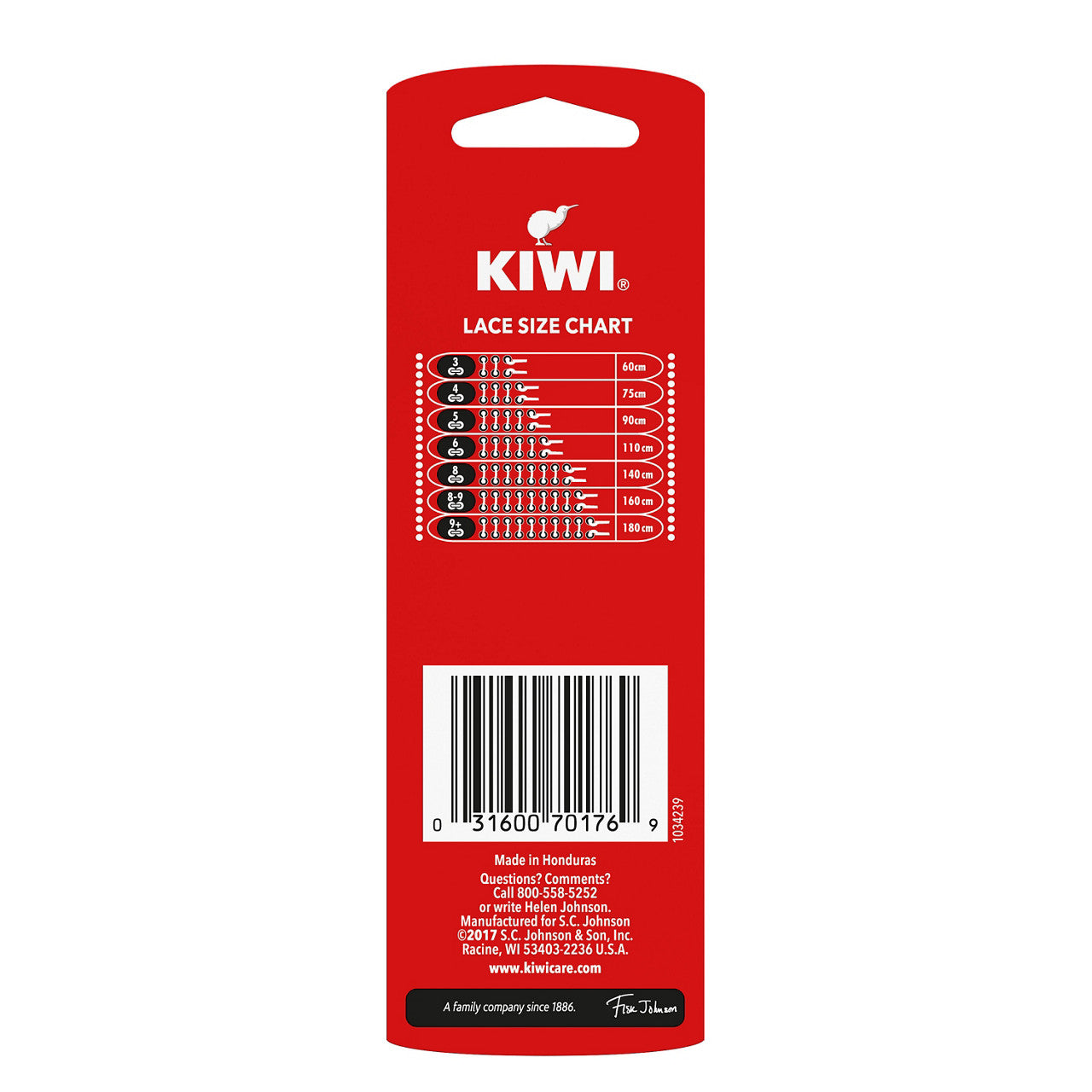 KIWI Flat Laces, Neon Green, 45", 1 pair