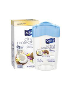 Suave Clinical Protection Antiperspirant, Coconut Kiss, 1.7 oz