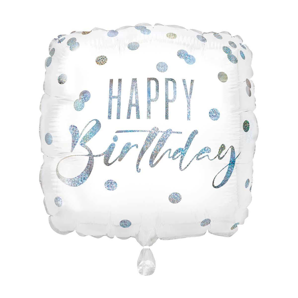 321 Party! 17" Foil Elegant Polka Dot Birthday Balloon