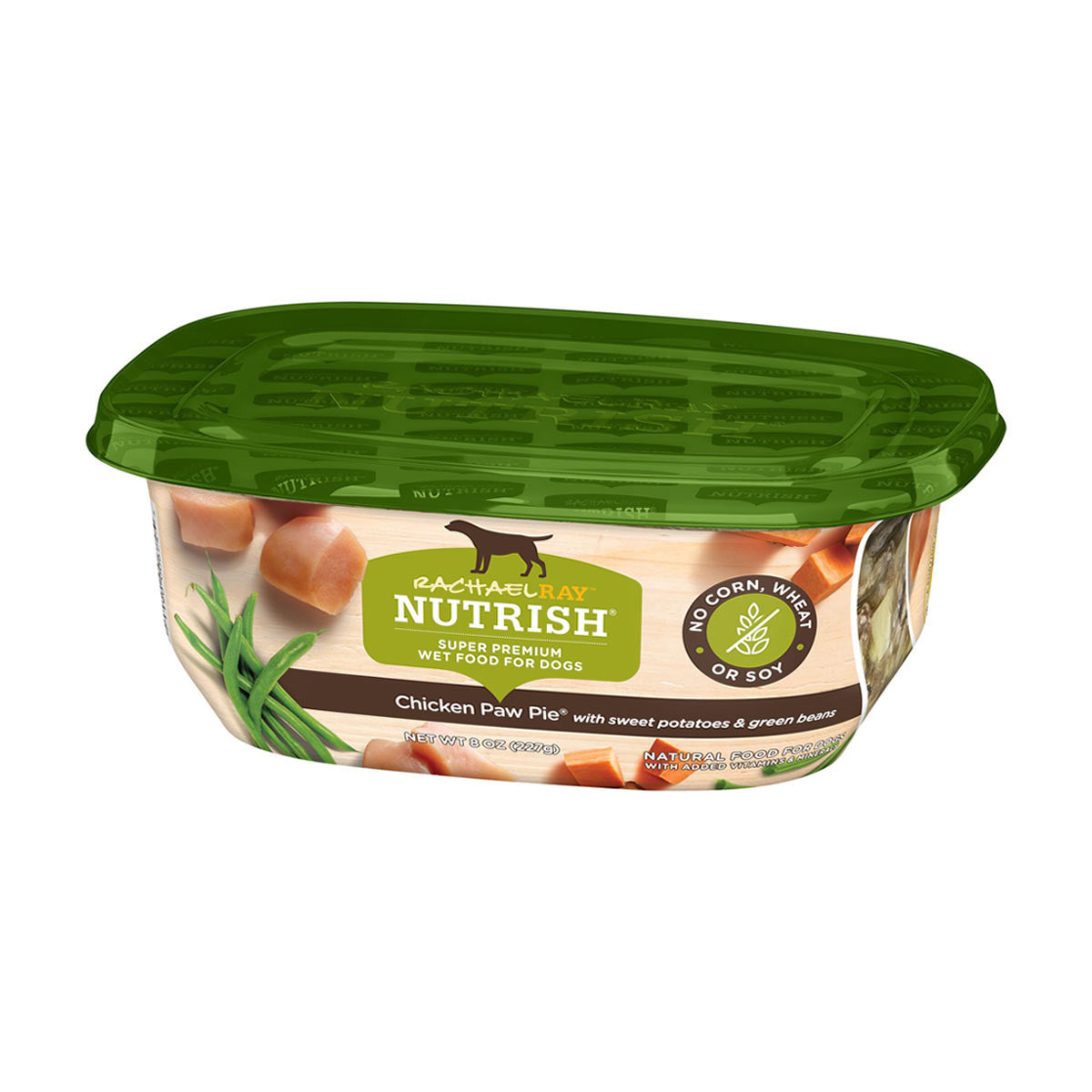 Rachael Ray Nutrish Chicken Paw Pie Wet Dog Food, 8 oz