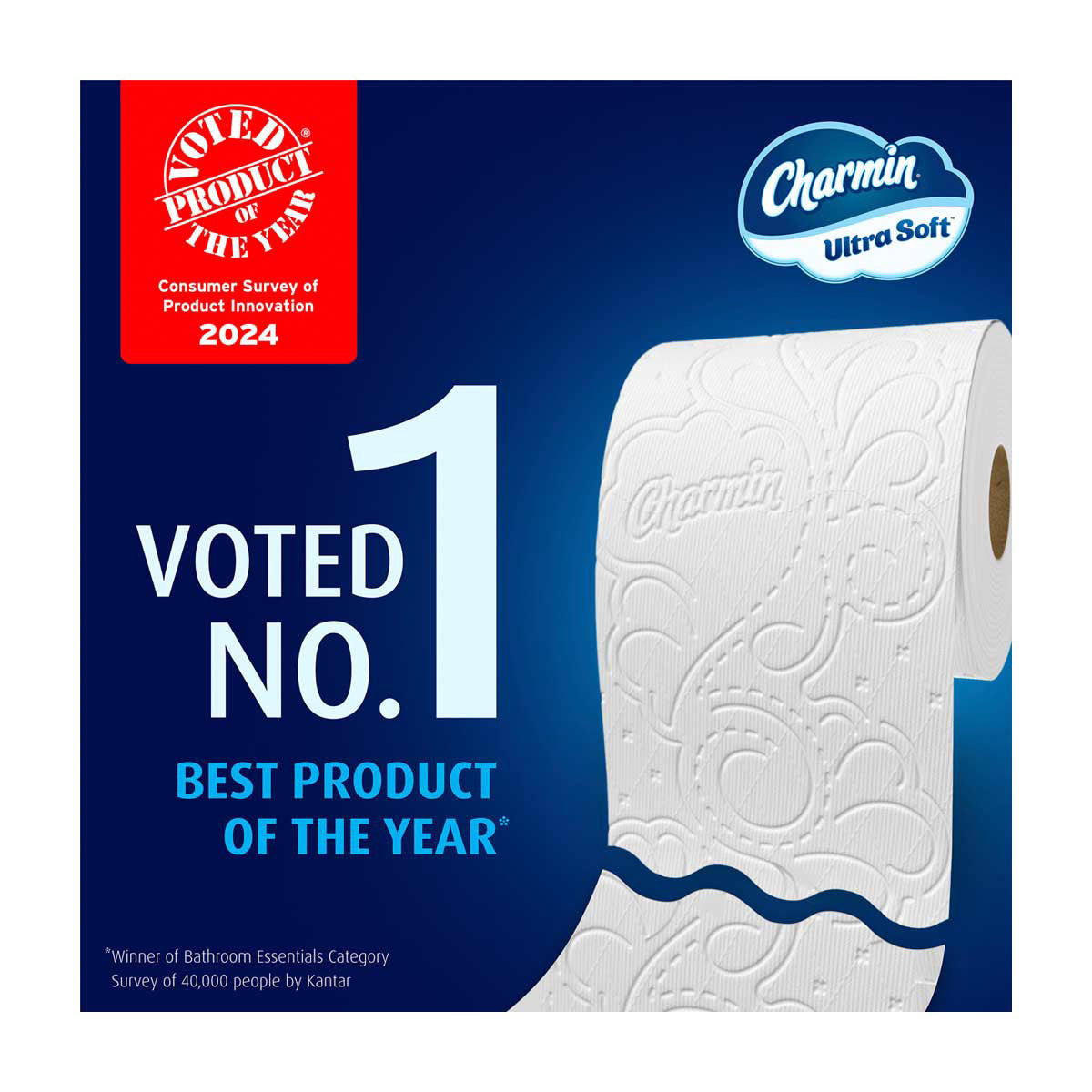 Charmin Ultra Soft Toilet Paper, Mega Plus Rolls, 6 ct