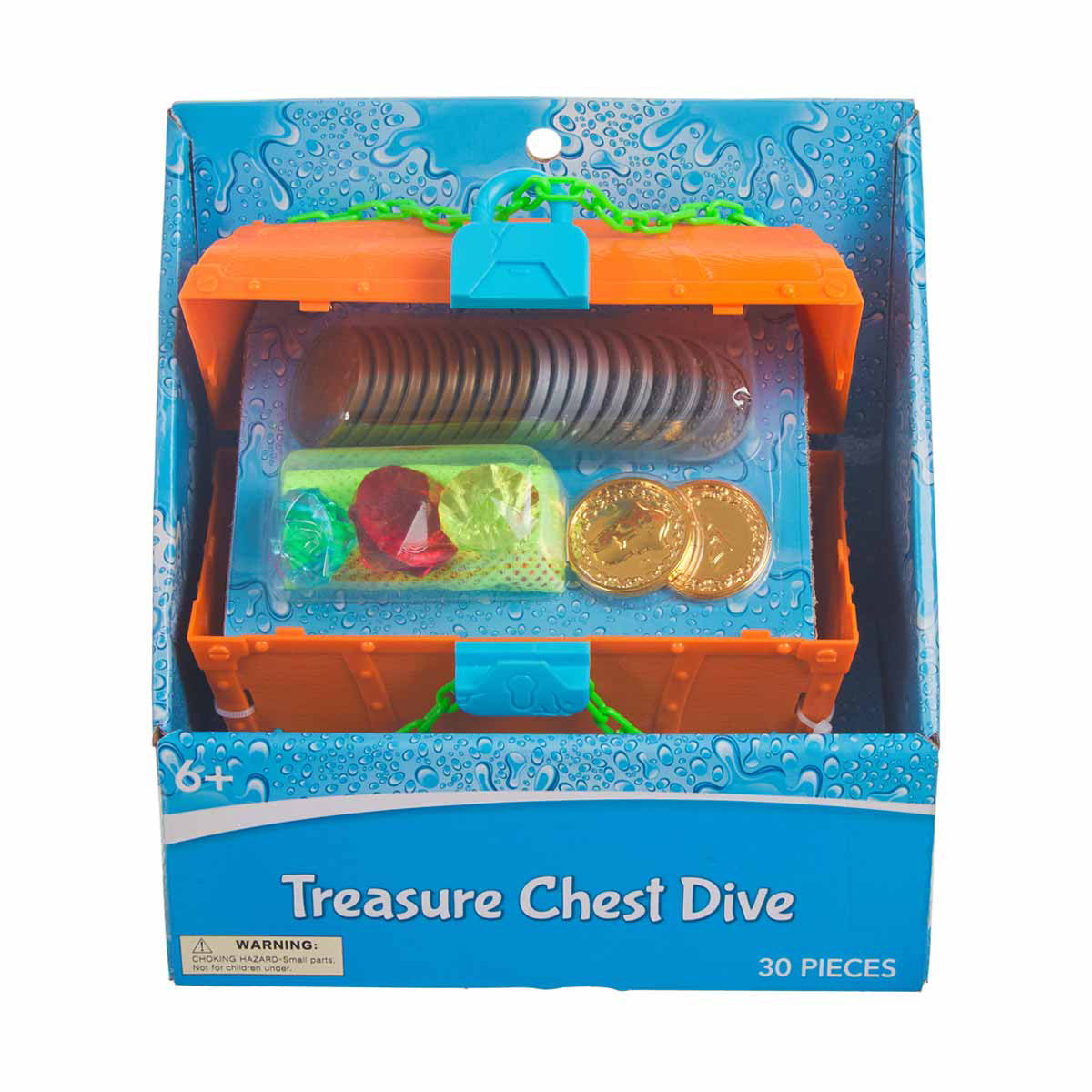 Treasure Chest Dive Water Game, 30 pcs, Assorted