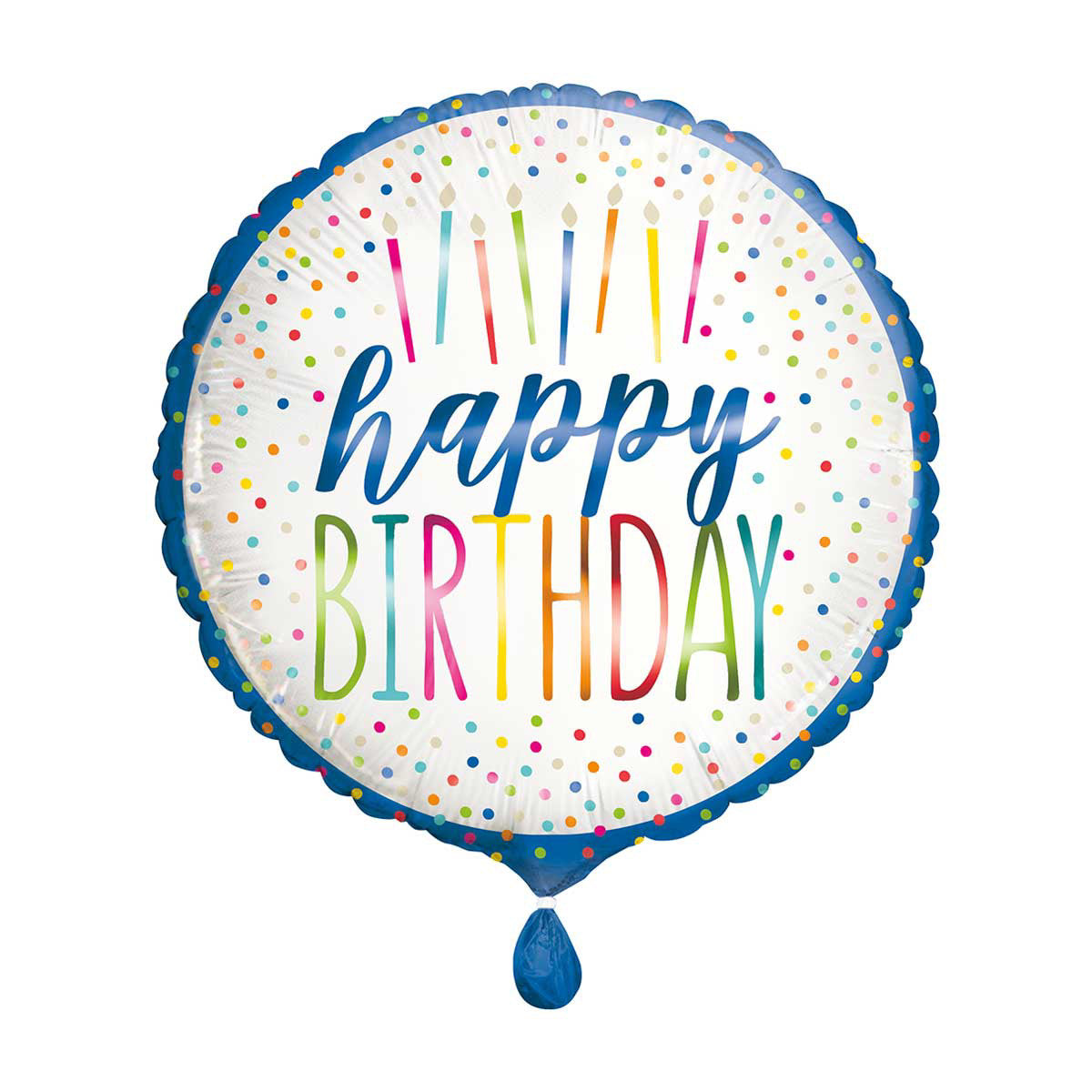 321 Party! 17" Silver Style Birthday Balloon