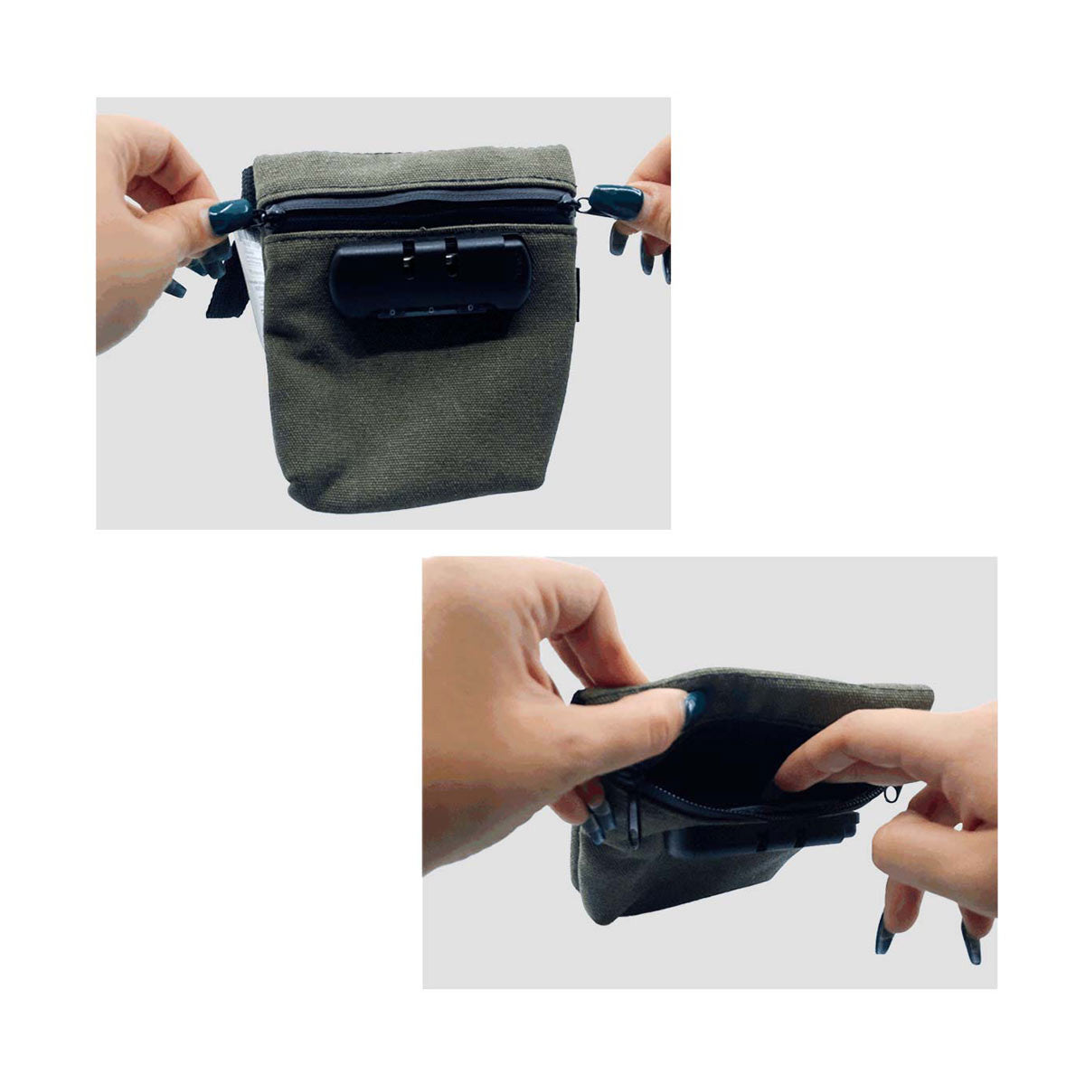 Smokezilla Canvas Locking Bag - Assorted