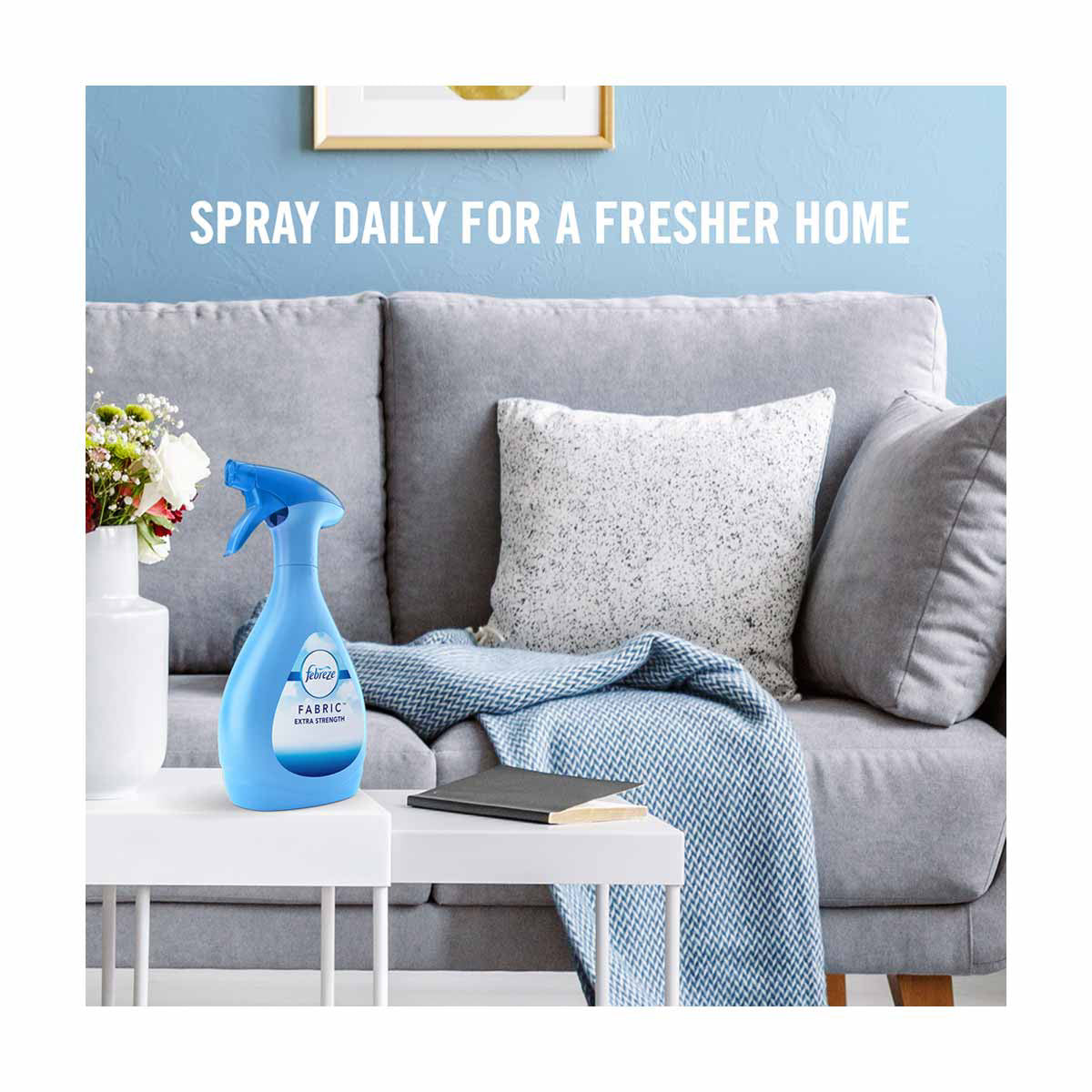 Febreze Fabric Refresher with Downy Scent, April Fresh, 16.9 fl oz