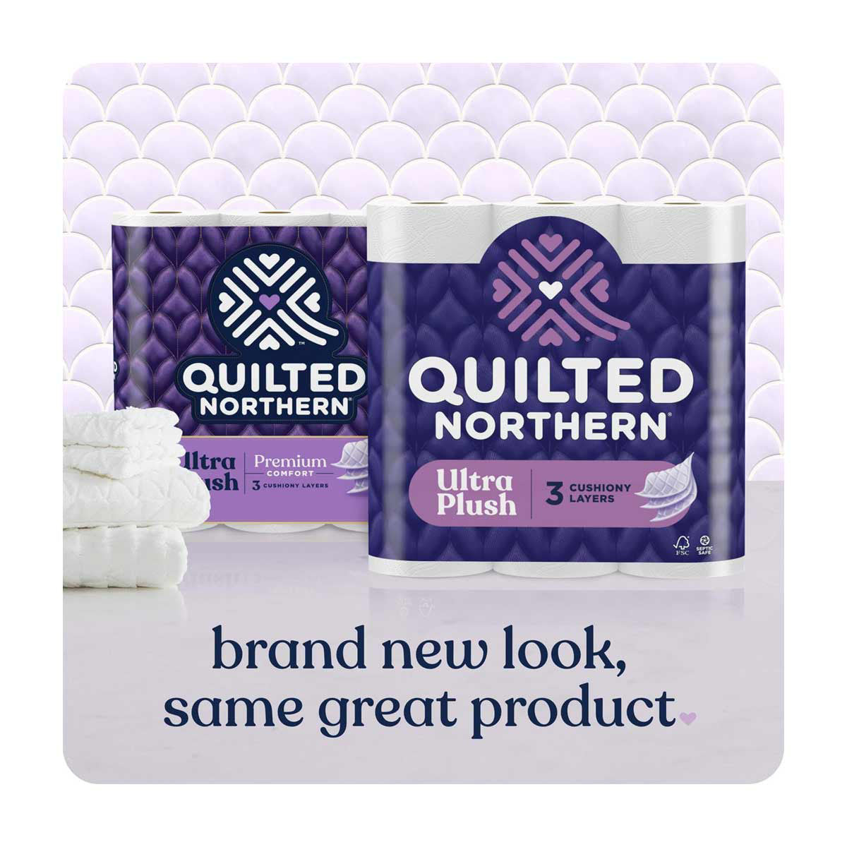 Quilted Northern Ultra Plush Toilet Paper, Mega Rolls, 8 pk